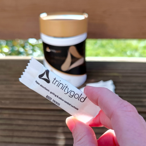 Trinity Gold saszetka żelująca. Spokój, komfort i brak stresu