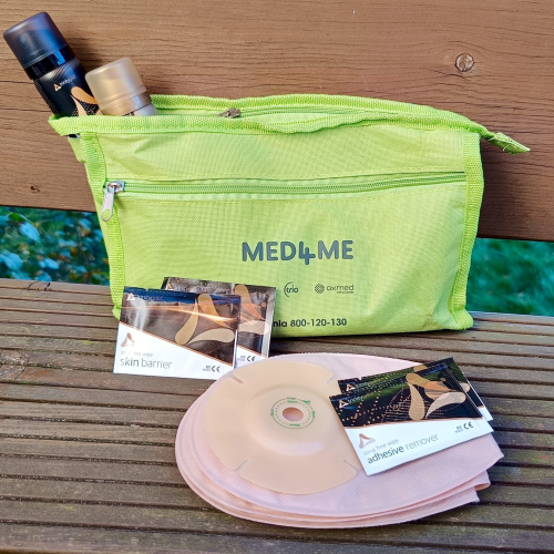 Pakowanie kosmetyczki stomika – święta poza domem