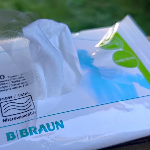 Wybieraj i testuj. B/Braun  chusteczki antyseptyczne