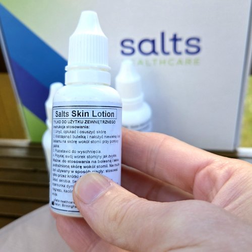 Salts Skin Lotion - kiedy skóra wokół stomii potrzebuje więcej troski